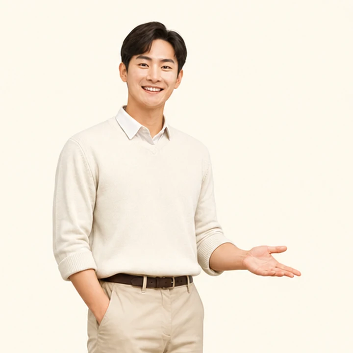 신용불량 아반떼 장기렌트 상담 신청을 안내하는 담당자
